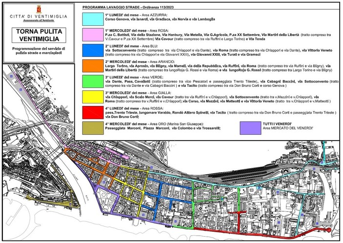 ‘Torna pulita Ventimiglia’: al via il nuovo piano di lavaggi straordinari della città di confine ‘Torna pulita Ventimiglia’: al via il nuovo piano di lavaggi straordinari della città di confine