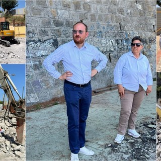 Ventimiglia, nuova scuola nella città alta: iniziati i lavori (Foto) Ventimiglia, nuova scuola nella città alta: iniziati i lavori (Foto)