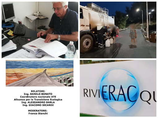 Emergenza idrica a Imperia, Enrico Lauretti contro Scajola: “Non serve l’ingresso di un socio privato in Rivieracqua”