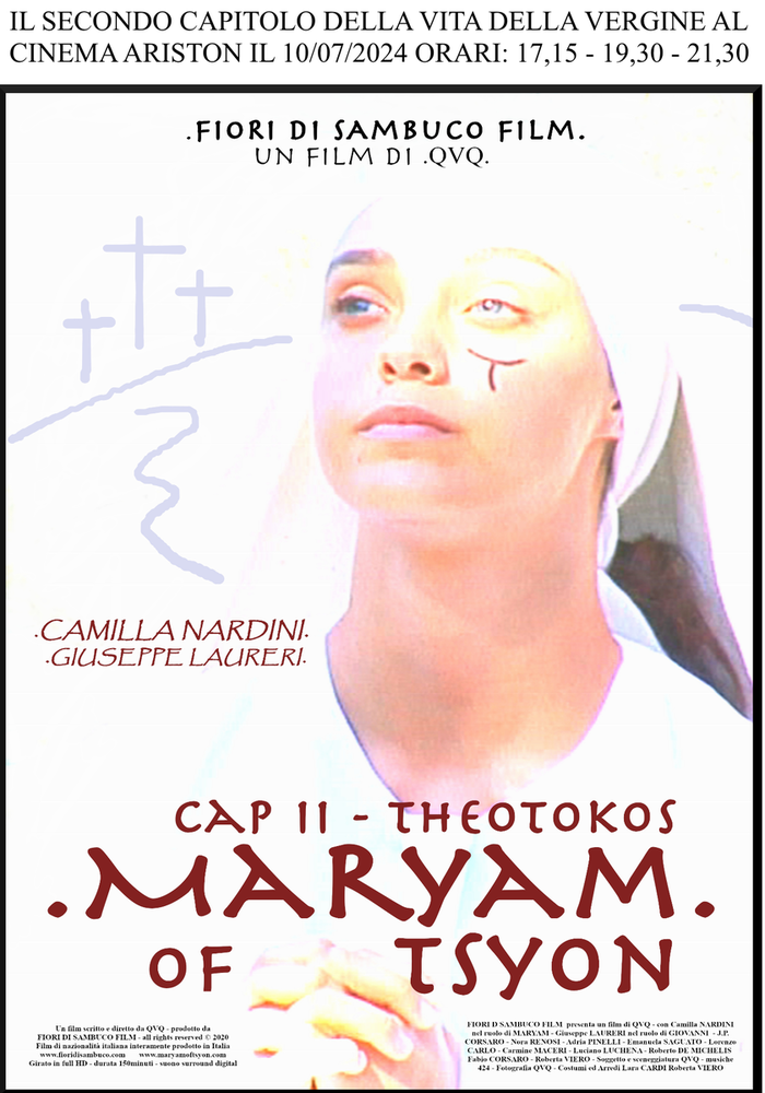 Sanremo, oggi all' Ariston Roof il secondo Capitolo del film sulla Vita della Vergine Maria