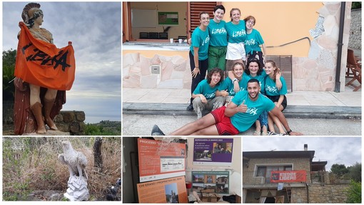 Bordighera, il campo “E!state Liberi! Per le case libere” nelle ville confiscate ai Pellegrino (foto e video) Bordighera, il campo “E!state Liberi! Per le case libere” nelle ville confiscate ai Pellegrino (foto e video)
