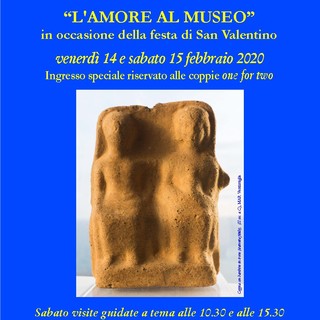 Un fine settimana all'insegna dell'amore al Museo Archeologico “Rossi” di Ventimiglia Un fine settimana all'insegna dell'amore al Museo Archeologico “Rossi” di Ventimiglia