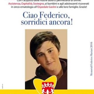 Imperia: in ricordo di Federico Masiani, una giornata di solidarietà con la vendita di uova di Pasqua per l'associazione Abeo di Genova Imperia: in ricordo di Federico Masiani, una giornata di solidarietà con la vendita di uova di Pasqua per l'associazione Abeo di Genova