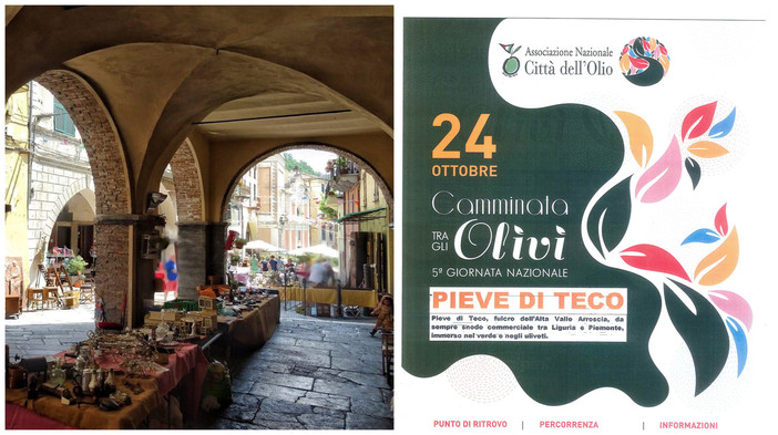 Pieve di Teco: domani doppio appuntamento con la tradizionale Fiera di San Crispino e la Camminata tra gli Olivi Pieve di Teco: domani doppio appuntamento con la tradizionale Fiera di San Crispino e la Camminata tra gli Olivi