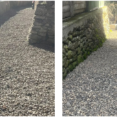 Isolabona, area circostante la chiesa della Madonna: conclusi i lavori di manutenzione (Foto)