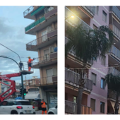 Vallecrosia si prepara al Natale: al via l'installazione delle luminarie (Foto)