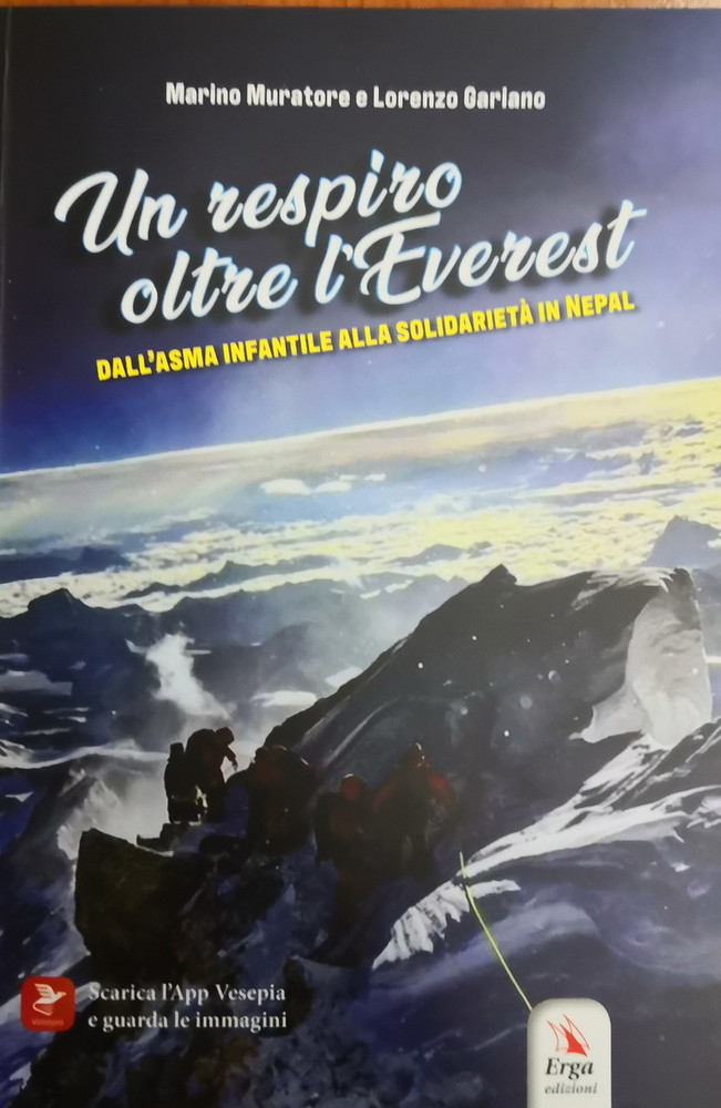 Cervo: venerdì prossimo presentazione libro 'Un respiro oltre l’Everest' di Marino Muratore e Lorenzo Gariano Cervo: venerdì prossimo presentazione libro 'Un respiro oltre l’Everest' di Marino Muratore e Lorenzo Gariano