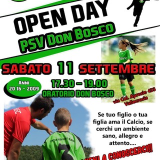Calcio, sabato open day della  Polisportiva Salesiani Vallecrosia Don Bosco (foto)