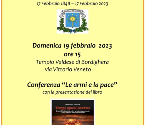 Bordighera, i valdesi celebrano la Festa della libertà religiosa Bordighera, i valdesi celebrano la Festa della libertà religiosa