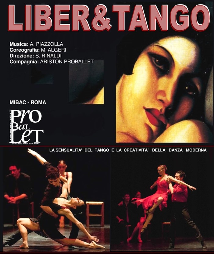 Sanremo: causa maltempo, spostato a venerdì 6 settembre lo spettacolo di danza ‘Liber&amp;tango’