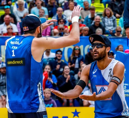 Beach Volley: la coppia Lupo - Nicolai a caccia del sogno iridato, con loro anche il coach armese Matteo Varnier Beach Volley: la coppia Lupo - Nicolai a caccia del sogno iridato, con loro anche il coach armese Matteo Varnier