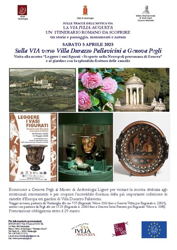 Ventimiglia, al Mar tornano le escursioni didattiche sulla via Ivlia Augusta Ventimiglia, al Mar tornano le escursioni didattiche sulla via Ivlia Augusta