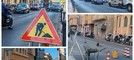 Bordighera, lavori sull'Aurelia: traffico in tilt (Foto)