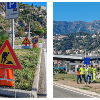Ventimiglia, lavori a Ponte San Ludovico: al via l'allestimento del cantiere (Foto e video)