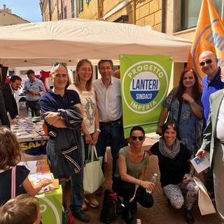Imperia: per le elezioni amministrative, un weekend inteso e ricco di incontri per il candidato Luca Lanteri