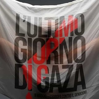 Sanremo si mobilità per Gaza: lenzuoli bianchi alle finestre e incontro alla Federazione Operaia Sanremo si mobilità per Gaza: lenzuoli bianchi alle finestre e incontro alla Federazione Operaia