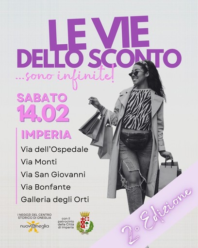 “Le vie dello sconto… sono infinite”: shopping e super occasioni nel cuore di Imperia