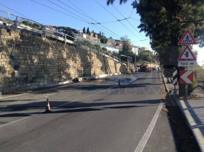 Da lunedì prossimo serie di lavori sulla statale Aurelia a Riva Ligure e tra San Lorenzo e Porto Maurizio Da lunedì prossimo serie di lavori sulla statale Aurelia a Riva Ligure e tra San Lorenzo e Porto Maurizio