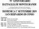 Borgomaro: domenica la cerimonia per il 75º anniversario della Battaglia di Montegrande