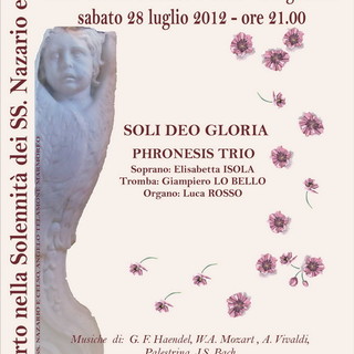 Borgomaro: sabato 28 luglio alla Pieve delle Benedettine il concerto del Phronesis Trio Borgomaro: sabato 28 luglio alla Pieve delle Benedettine il concerto del Phronesis Trio