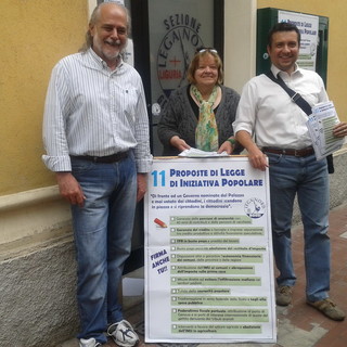 Diano Marina: da oggi la raccolta firme della Lega Nord
