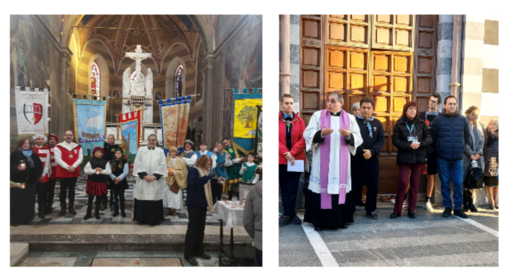 Speranza, riflessione e unione: la luce della pace di Betlemme arriva a Ventimiglia (Foto)