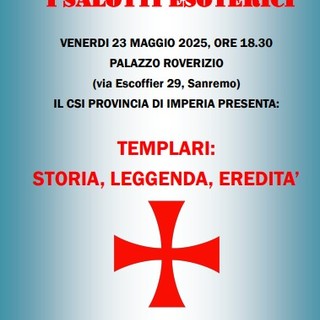 Sanremo, venerdì 23 maggio ritornano a Palazzo Roverizio "I salotti esoterici" Sanremo, venerdì 23 maggio ritornano a Palazzo Roverizio "I salotti esoterici"