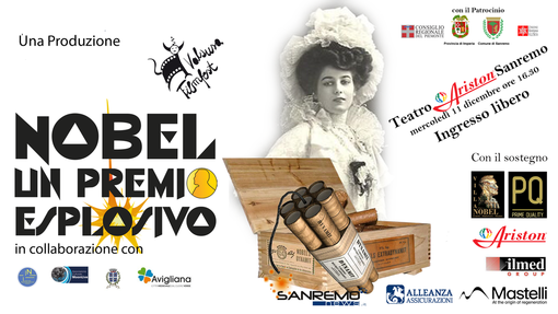 Sanremo, tutto pronto per la presentazione ufficiale del docufilm "Nobel un premio esplosivo" (video) Sanremo, tutto pronto per la presentazione ufficiale del docufilm "Nobel un premio esplosivo" (video)