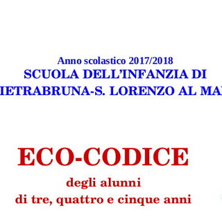 Eco-Schools: un perso sull'ambiente portato avanti dall'Istituto Comprensivo Riva Ligure-San Lorenzo al Mare