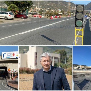 Taggia: via ai lavori di asfaltatura, chiuso il sottopasso per il parco commerciale e nuovo accesso con semaforo Taggia: via ai lavori di asfaltatura, chiuso il sottopasso per il parco commerciale e nuovo accesso con semaforo