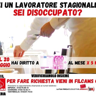 Emergenza lavorativa, la Filcams al fianco degli stagionali con un programma di formazione