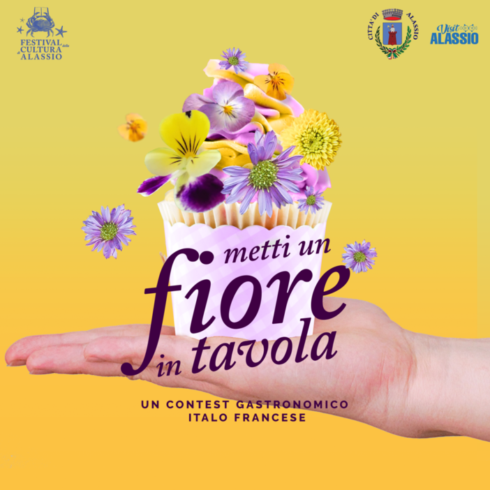 Italia e Francia si sfidano in cucina a colpi di petali e corolle