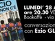 Ventimiglia: lunedì sera "Conversazione aperta con Ezio Glerean" al Bookaffè di via Hanbury