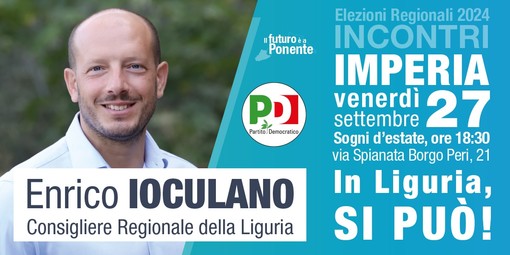 'Sanità, infrastrutture e lavoro', incontro con il consigliere regionale del PD Enrico Ioculano "per migliorare la nostra quotidianità migliorando la qualità di vita"