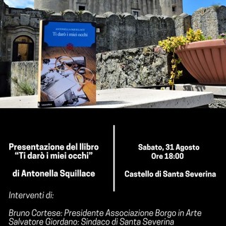 Importante trasferta della scrittrice sanremese Antonella Squillace, autrice di “Ti darò i miei occhi”