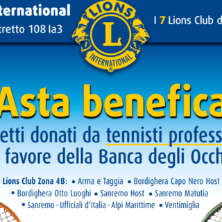 A Sanremo i 7 Lions Clubs della zona 4b insieme come “Cavalieri della vista”
