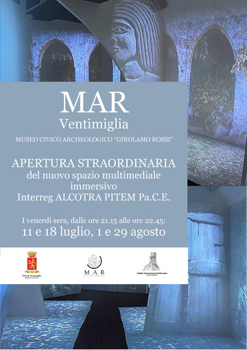 Aperture straordinarie della nuova sala multimediale al Forte dell'Annunziata di Ventimiglia