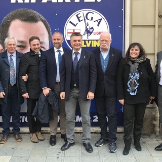 Elezioni, inaugurato il point della Lega. Il viceministro Rixi "Sanremo non deve essere più la periferia dell'impero" Elezioni, inaugurato il point della Lega. Il viceministro Rixi "Sanremo non deve essere più la periferia dell'impero"