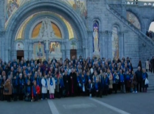 Seconda parte del 150° anniversario apparizione della Madonna di Lourdes.