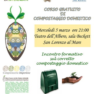 San Lorenzo al Mare: mercoledì prossimo, corso di compostaggio domestico del CEA San Lorenzo al Mare: mercoledì prossimo, corso di compostaggio domestico del CEA