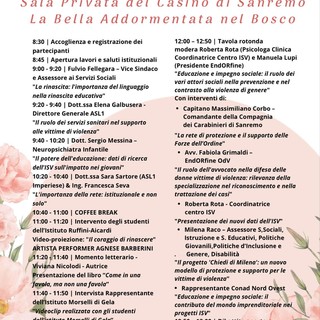 Festa della donna, domani al Casinò di Sanremo un convegno organizzato dal Centro Antiviolenza