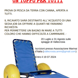 "Vallecrosia, "Un tuffo per tutti": gara di pesca benefica organizzata dall'Anmi "Vallecrosia, "Un tuffo per tutti": gara di pesca benefica organizzata dall'Anmi