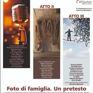 Tutto pronto per "Foto di famiglia. Un pretesto", il saggio degli adulti del Banchéro