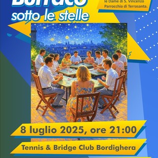 "Burraco sotto le stelle", a Bordighera evento di beneficenza l'8 luglio