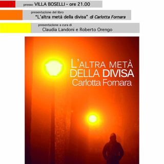 Arma di Taggia: la scrittrice Carlotta Fornara presenta il suo ultimo libro “L'altra metà della divisa”