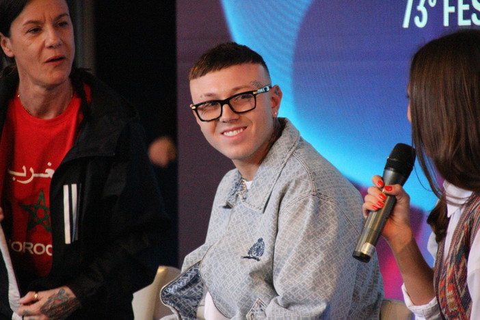 Sanremo 2023, Lazza: "La vera competizione è contro me stesso, è un sogno diventato realtà" (Foto)