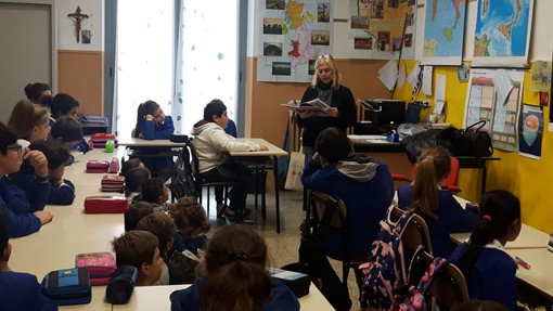 Sanremo: anche la scuola A.Rubino aderisce a &quot;Libriamoci&quot;, le giornate di lettura per i bambini