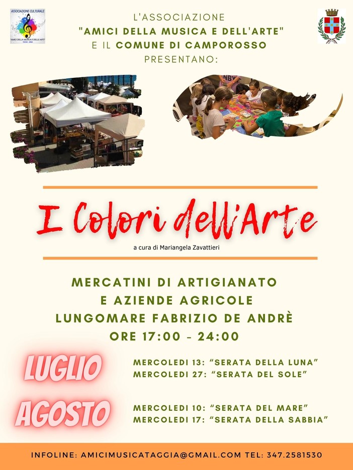 Camporosso, tutto pronto per la "Serata del sole": ecco il programma dell'evento