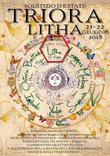 Triora: 21 e 22 giugno si festeggerà 'il solstizio d'estate con 'Litha', il programma completo di questo viaggio nel passato