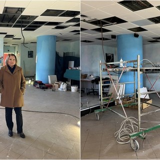 Vallecrosia, efficientamento energetico e messa in sicurezza: iniziati i lavori nella sala polivalente (Foto) Vallecrosia, efficientamento energetico e messa in sicurezza: iniziati i lavori nella sala polivalente (Foto)